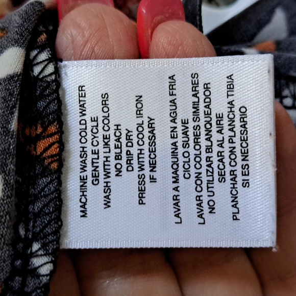 Nine West Fall Vibes 3/4 Sleeve Midi Dress. Size 10 NWOT - Picture 8 of 9